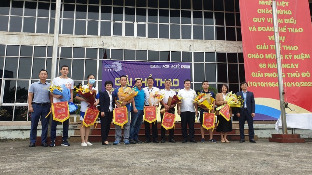 NAFSC tham dự Hội thao cụm Công đoàn Nội Bài năm 2022